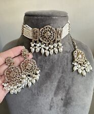 Gold choker set for sale  WALSALL