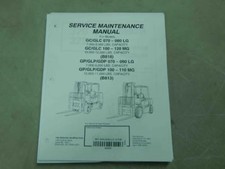 Manual de serviço Yale GC GLC GC/GLC 070-080 LG, GC/GLC 100-120 MG #6204, usado comprar usado Manual de serviço Yale GC GLC GC/GLC 070-080 LG, GC/GLC 100-120 MG #6204, usado comprar usado  Enviando para Brazil