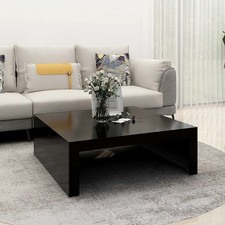 Couchtisch schwarz 100x100x35 gebraucht kaufen  Wartenberg