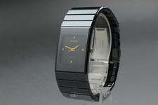 [Perto de ESTADO PERFEITO] RADO Jubile 205.0295.3 relógio preto unissex quartzo cerâmica do Japão comprar usado  Enviando para Brazil