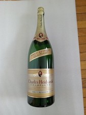 Champagne Brut, Charles Heidsieck Dummy Bottle 19-1/2" Lg , usado comprar usado  Enviando para Brazil