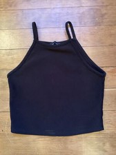 Cropped black stretchy for sale  LEATHERHEAD