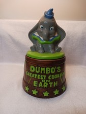 Raro Antigo Walt Disney Tesouro Artesanato Dumbo's Greatest Cookies On Earth Cookie Jar comprar usado  Enviando para Brazil