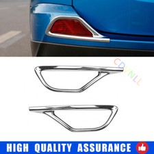 Ajuste para Toyota RAV4 2016-2018 cromado prata carro farol de neblina traseiro decoração quadro acabamento comprar usado  Enviando para Brazil