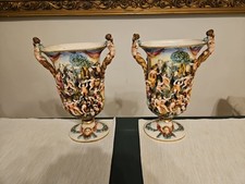 Pair porcelain pedestal for sale  Clovis
