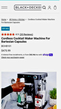 Cordless cocktail maker for sale  Longwood