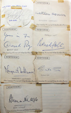 1950s film starautographs for sale  CHICHESTER