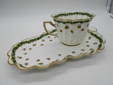 Tasse plateau porcelaine d'occasion  Saint-Calais