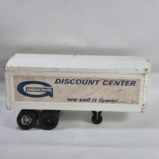 Brinquedo raro de aço prensado semi-reboque Gibsons centro de desconto publicidade  comprar usado  Enviando para Brazil