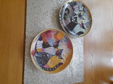 Decorative cat plates for sale  THATCHAM