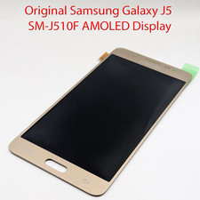 Original Samsung Galaxy J5 SM-J510F AMOLED Display Bildschirm Gold comprar usado  Enviando para Brazil