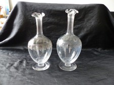 Lot carafes cristal d'occasion  Bourg-en-Bresse