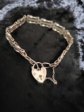Gated bracelet silver for sale  STOCKTON-ON-TEES
