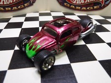 Hot Wheels Custom VW Volkswagen Fusca Trenó Martelo 3 Rodas Chamas Pilotos Reais comprar usado  Enviando para Brazil