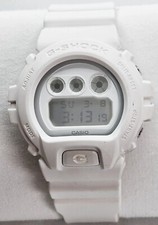 Relógio Casio G-SHOCK 3230 DW6900WW-7S masculino digital fosco todo branco nova bateria comprar usado  Enviando para Brazil