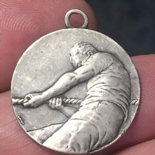 Medaglia argento premio usato  San Bonifacio
