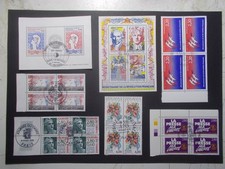 Lot blocs timbres d'occasion  France
