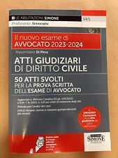 Atti giudiziari svolti usato  Novara