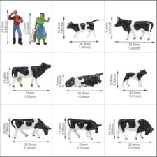 16pcs scale farm d'occasion  Expédié en Belgium