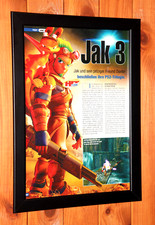Jak 3 videogame PlayStation 2 PS2 antigo pequeno pôster promocional / página de anúncio emoldurada., usado comprar usado  Enviando para Brazil