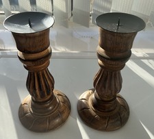 Pair carved wooden for sale Pair carved wooden for sale  MEXBOROUGH