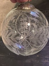 Vintage etched clear for sale  Huntersville