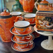 Eggshell porcelain tea for sale  HALIFAX