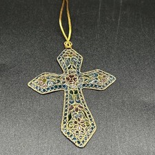 Vintage cloisonne cross for sale  Lexington