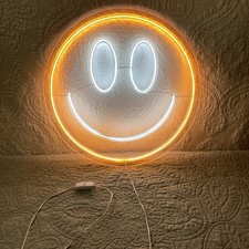 Smile face neon for sale  Vine Grove