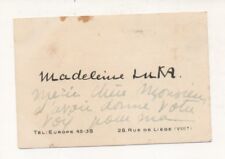 Lettre autographe carte d'occasion  Granville