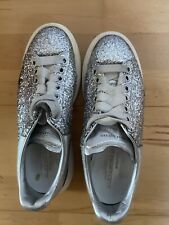 Tênis Feminino Alexander McQueen Plataforma Prata Glitter Tamanho 8 comprar usado  Enviando para Brazil