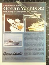 1982 advertisement ocean for sale  Lodi