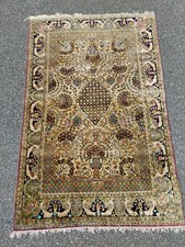 silk oriental handmade rug for sale  Hingham