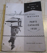 1958 johnson fdl for sale  Goodman