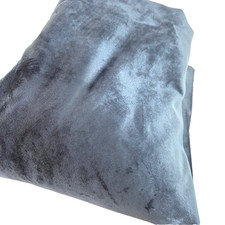 Tecido de veludo azul macio 3,54 m X 1,3 m cobertura para móveis decoração para casa comprar usado  Enviando para Brazil