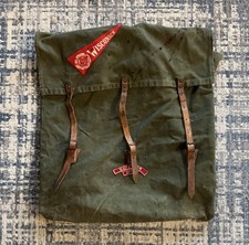 Mochila de Lona Vintage Duluth Pack Marca Monarch Nº60 EUA 26"x24", usado comprar usado Mochila de Lona Vintage Duluth Pack Marca Monarch Nº60 EUA 26"x24", usado comprar usado  Enviando para Brazil