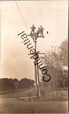 Real photo linemen for sale  Sarasota