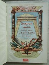 Saint saens samson d'occasion  Châtillon-en-Bazois