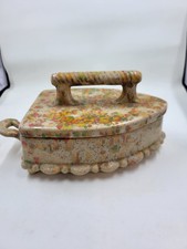 Multicolored ceramic trinket for sale  North Branch