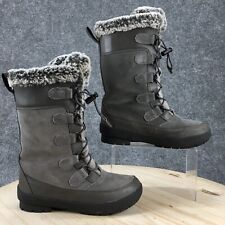 Usado, Botas All In Motion Juventude 3 Meninas Alta Shearling Inverno Bota de Neve Camurça Cinza comprar usado  Enviando para Brazil