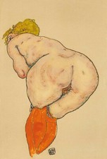 Egon schiele back for sale  UK