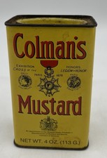 Colman mustard tin for sale  Orrville