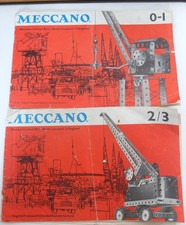 Meccano instruction crane for sale  ILKLEY