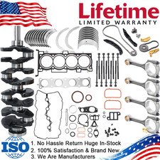 Kit de revisão de reconstrução de motor G4KJ corrente de temporização para Hyundai Santa Fe Kia Forte 2.4L comprar usado  Enviando para Brazil