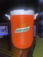 Refrigerador de água vintage anos 90 Gatorade 3 galões lateral baú de bebida modelo 1683, usado comprar usado  Enviando para Brazil