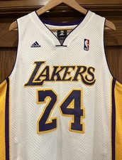 Camiseta autêntica Kobe Bryant LA Lakers Adidas NBA 2007-08 tamanho M vintage, usado comprar usado  Enviando para Brazil