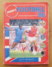 Panini football 1986 for sale  UK