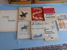 Lot livres équitation d'occasion  Montpezat-de-Quercy