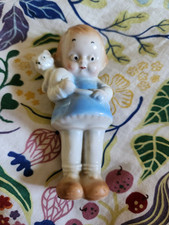 Boneca Googly Eye personagem alemão antiga miniatura bisque 1900 Alemanha  comprar usado  Enviando para Brazil