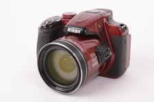 Câmera Digital Compacta Nikon Coolpix P600 16.1MP Ponte Corpo VERMELHO #T-12758 comprar usado  Enviando para Brazil